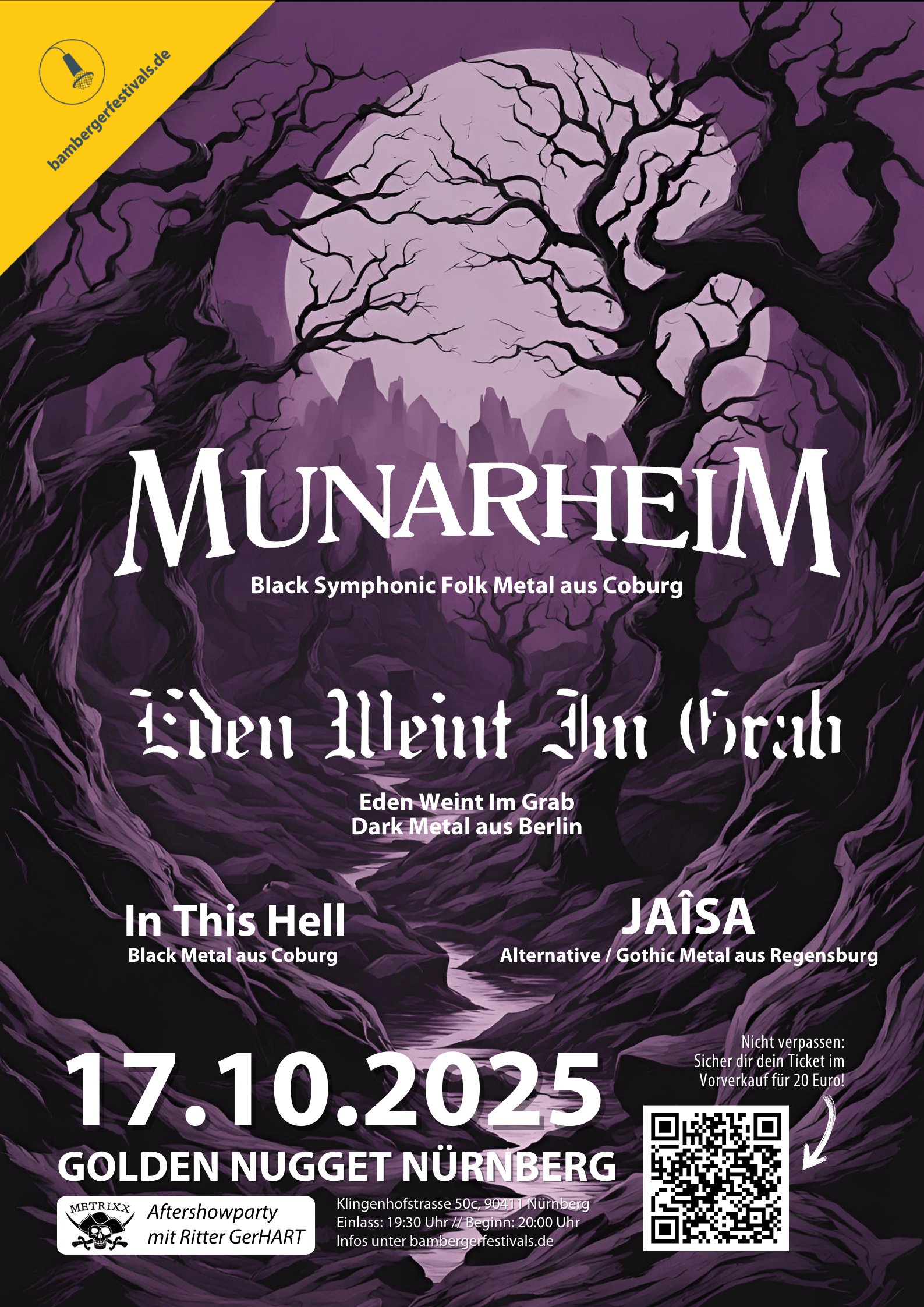 Eden weint im Grab + Munarheim + Jâisa + In This Hell