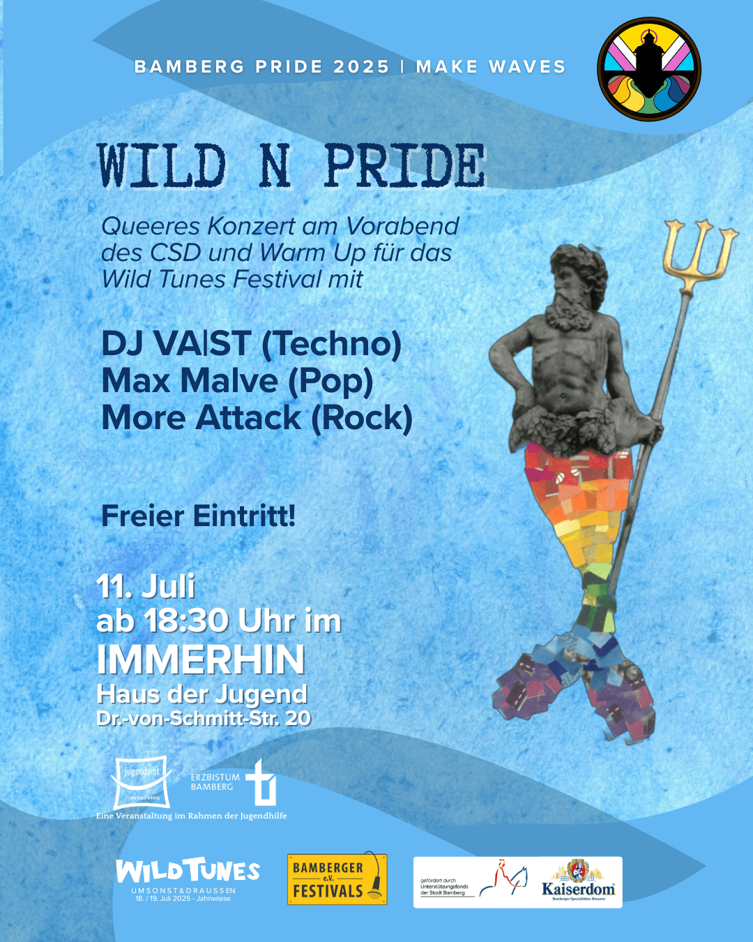 Wild N Pride: DJ VA|ST / Max Malve / More Attack