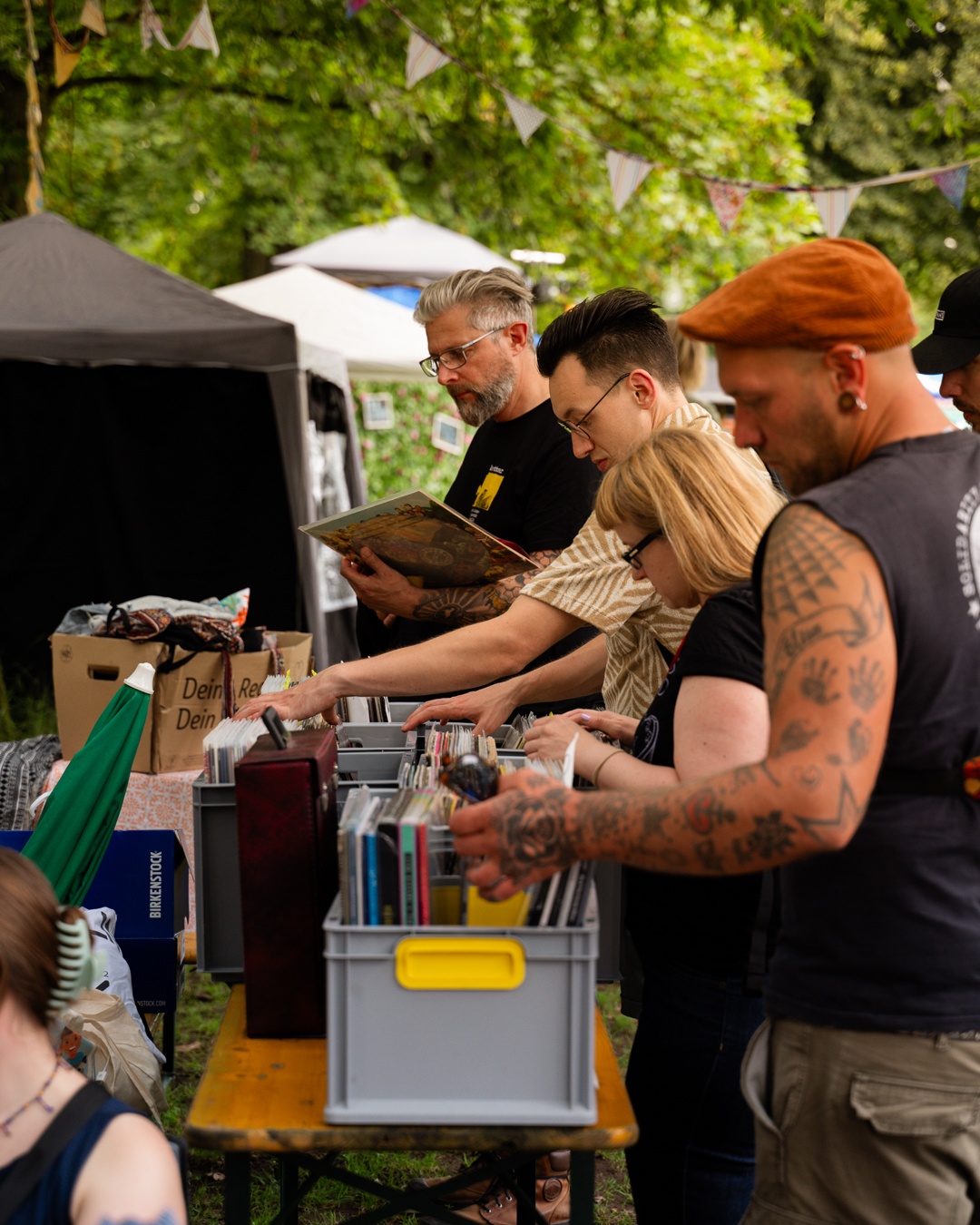 Flohmarkt auf dem Wild Tunes 2025