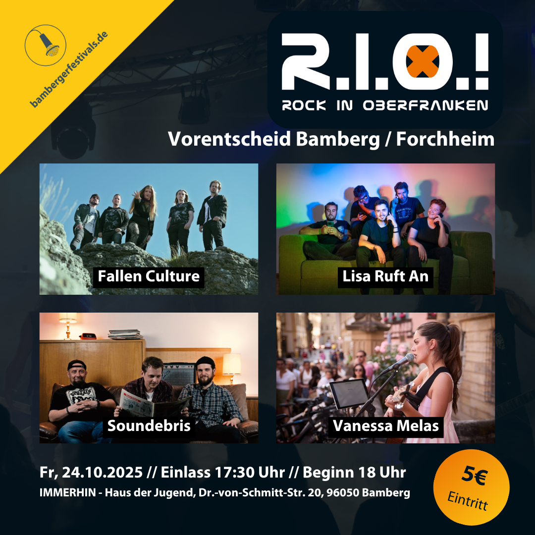 Rock in Oberfranken - Vorentscheid Herbst 2025