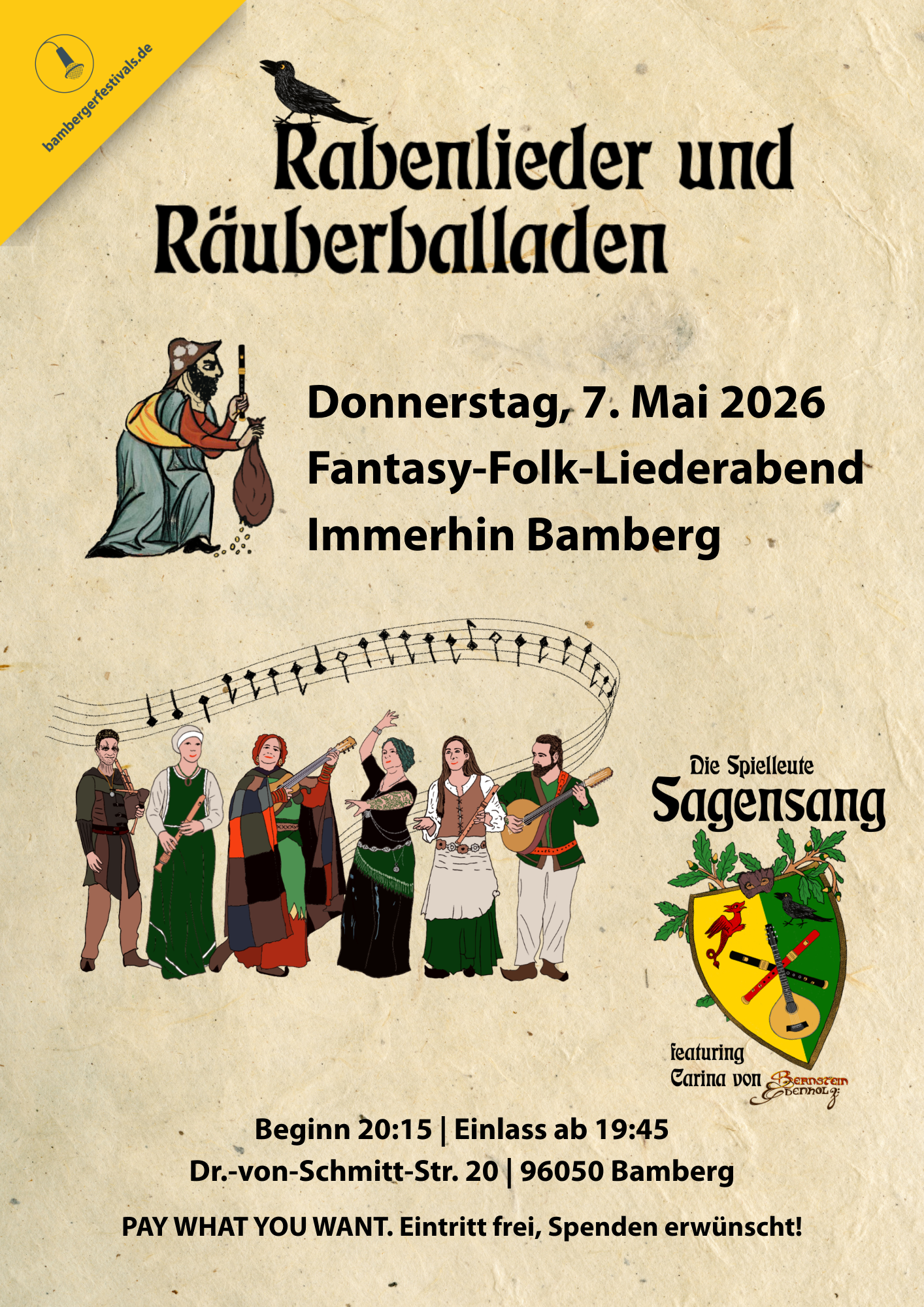 Rabenlieder und Räuberballaden