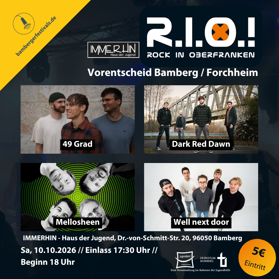 Rock in Oberfranken 2026 | Vorentscheid Bamberg-Forchheim